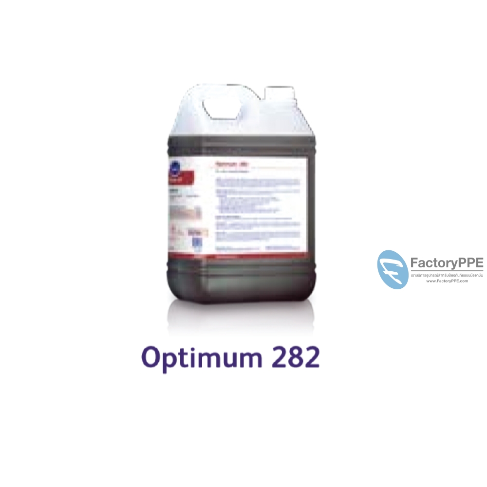 อ๊อพติมั่น 282 (Optimun 282)#5010026 ผลิตภัณฑ์จัดคราบไขมันและคราบไหม้บนเตาประเภทต่าง ๆ ขนาด 4 x 5 L