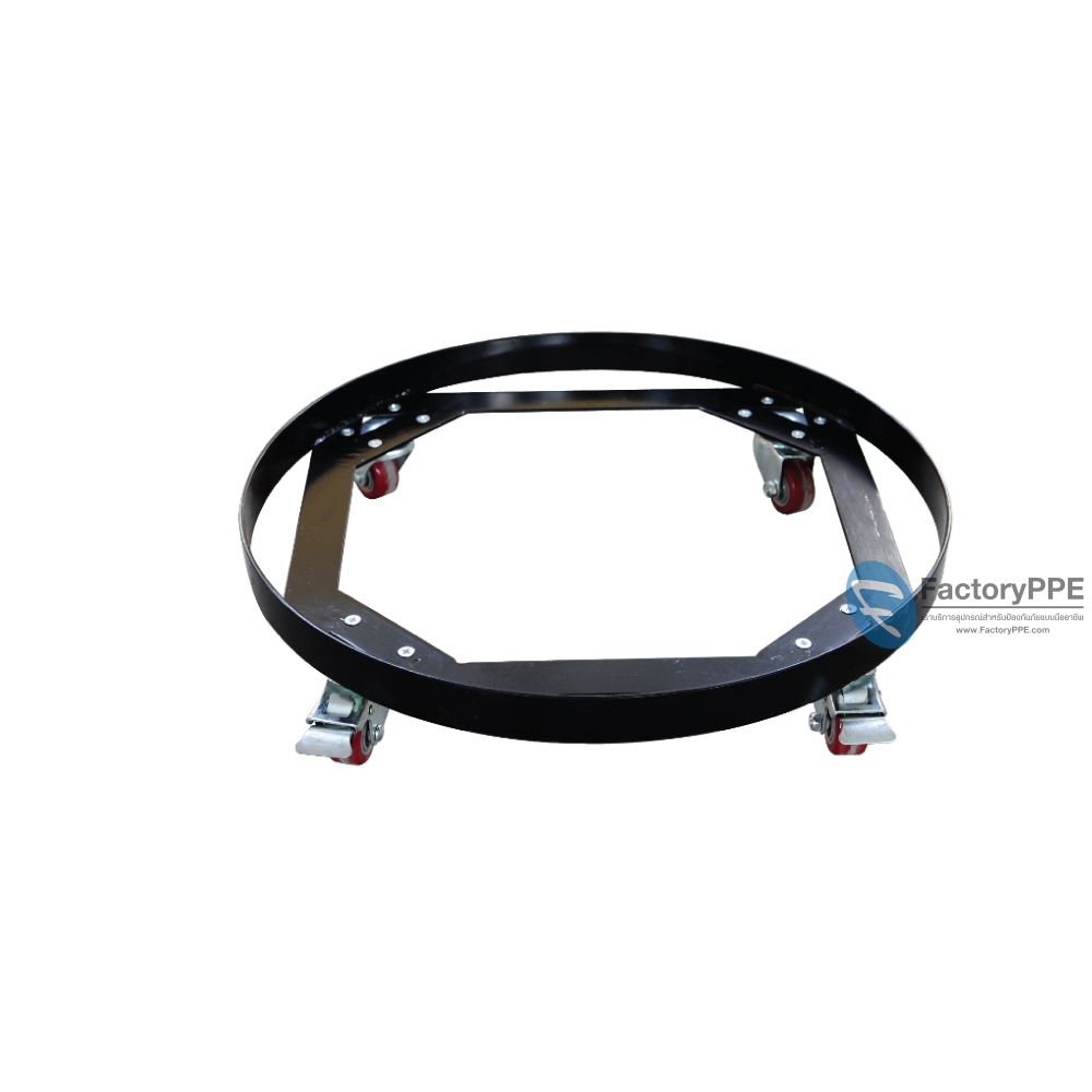 SYD001 ล้อเลื่อนถังขยะสารเคมี Steel Dolly for Overpack Salvage Drum สำหรับรุ่น 95 Gal salvage drum