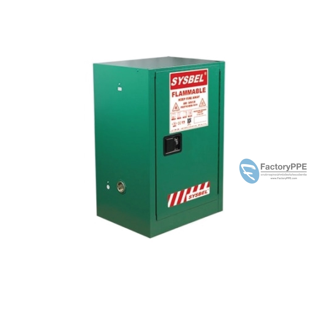  D1) #WA810120G : ตู้ยาฆ่าแมลง Pesticides Cabinets 45 L 1 door (manual) Certification(FM/CE)  Ext dimension(HxWxD/cm)  89x59x46  SYSBEL (ไม่รวมสายดิน)