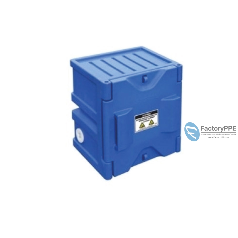K1) #ACP80001 : ตู้สำหรับสารเคมีชนิดพลาสติก Polyethylene Corrosive Cabine Volume Gal   15 L Nomber of Doors and Style One/Desktop  SYSBEL