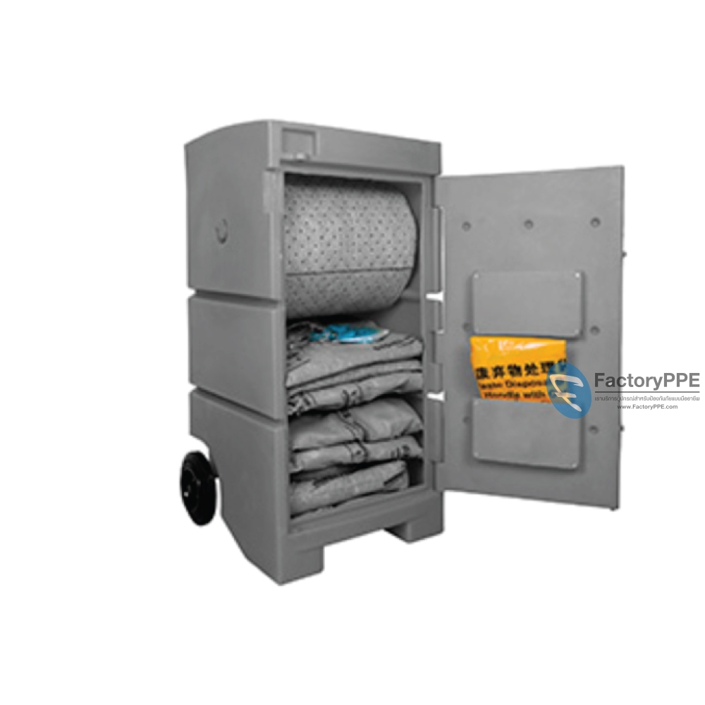 SYK320G EMERGENCY KIT แบบตู้เคลื่อนย้ายได้ 114 L [Gray] SYSBEL