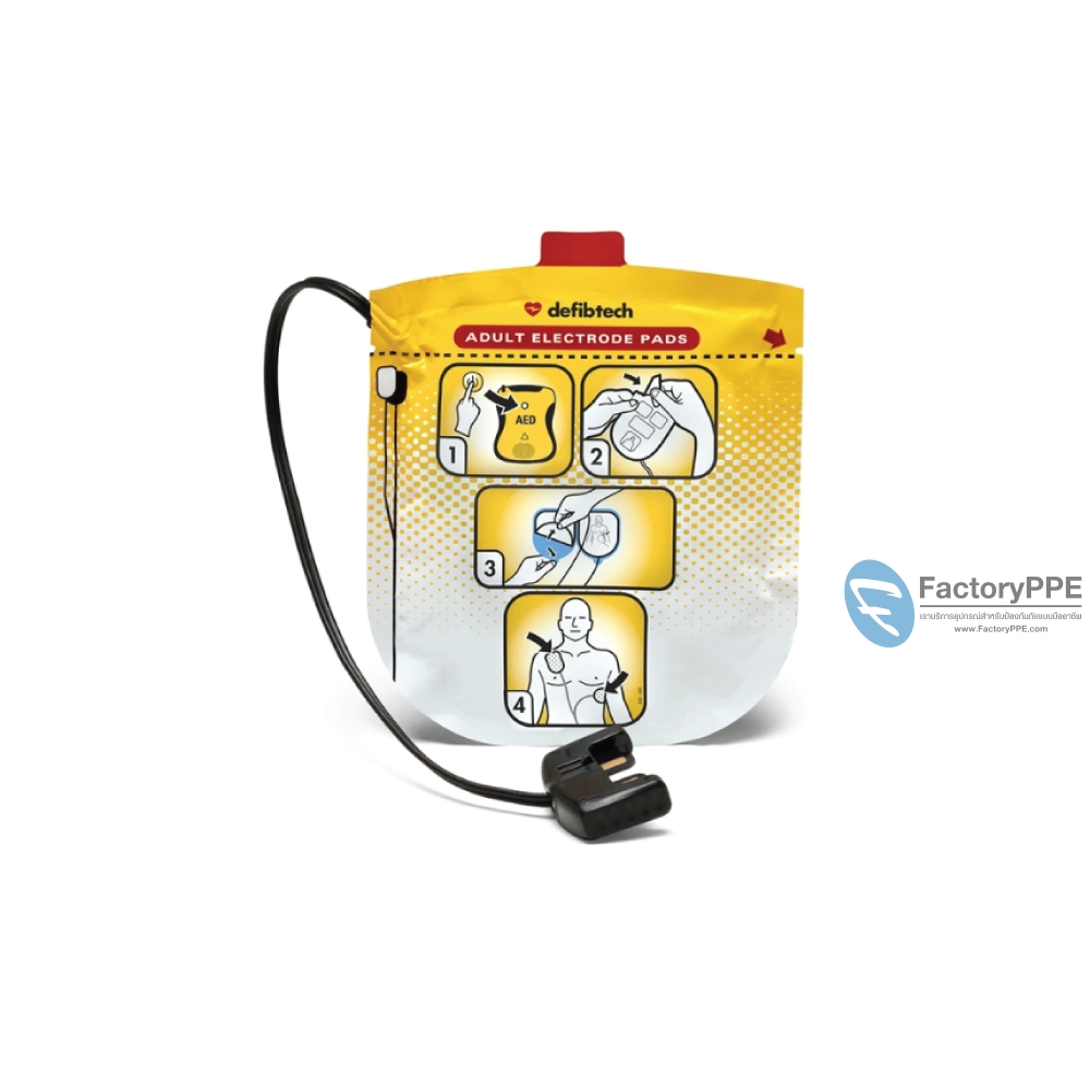 DEFIBTECH-Accessory AED #Adult Defib. Pad Package รุ่น View